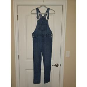 Old Navy Girls Youth Size 14 Boyfriend Skinny Overalls Used Excellent